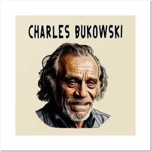 Charles Bukowski Posters and Art